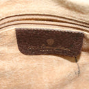 GUCCI GG Supreme Web Sherry Line Shoulder Bag PVC Beige 39 02 032 Auth ki5847-9