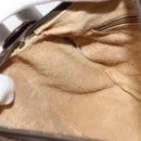 GUCCI GG Supreme Web Sherry Line Shoulder Bag PVC Beige 39 02 032 Auth ki5847-20