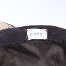 GUCCI GG Canvas Baseball Cap L Beige Red Green 200035 Auth ki5852-14