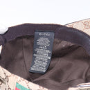 GUCCI GG Canvas Baseball Cap L Beige Red Green 200035 Auth ki5852-15