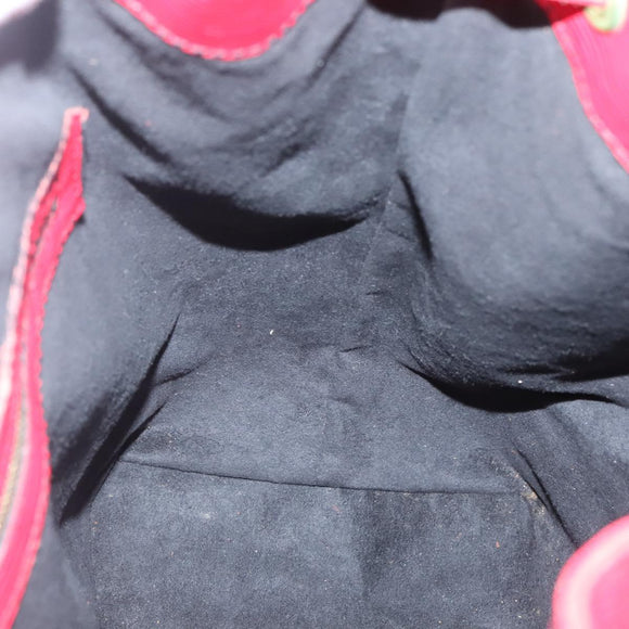 LOUIS VUITTON Epi Noe Shoulder Bag Red M44007 LV Auth ki5853