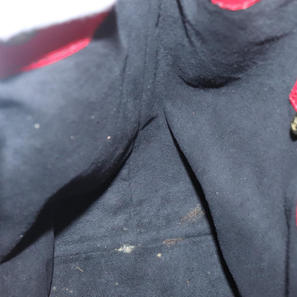 LOUIS VUITTON Epi Noe Shoulder Bag Red M44007 LV Auth ki5853