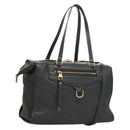 LOUIS VUITTON Monogram Empreinte Lumineuse PM Tote Bag Black M93410 Auth ki5855-1