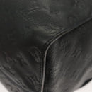 LOUIS VUITTON Monogram Empreinte Lumineuse PM Tote Bag Black M93410 Auth ki5855-9