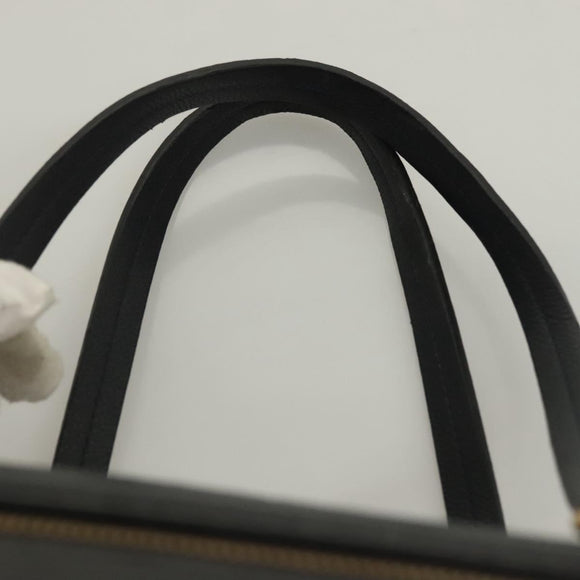 LOUIS VUITTON Monogram Empreinte Lumineuse PM Tote Bag Black M93410 Auth ki5855