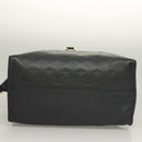 LOUIS VUITTON Monogram Empreinte Lumineuse PM Tote Bag Black M93410 Auth ki5855-5