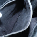 GUCCI GG Canvas Shoulder Bag Black Silver 110292 Auth ki5866-18