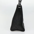 GUCCI GG Canvas Shoulder Bag Black Silver 110292 Auth ki5866-5