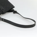 GUCCI GG Canvas Shoulder Bag Black Silver 110292 Auth ki5866-7