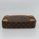 LOUIS VUITTON Monogram Compiegne 28 Clutch Bag M51845 LV Auth ki5867-6