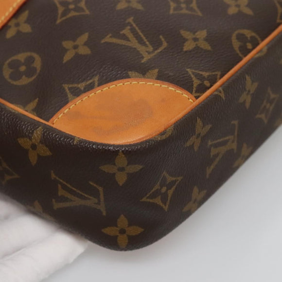 LOUIS VUITTON Monogram Compiegne 28 Clutch Bag M51845 LV Auth ki5867