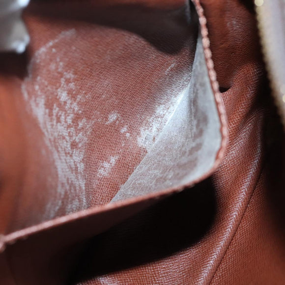 LOUIS VUITTON Monogram Compiegne 28 Clutch Bag M51845 LV Auth ki5867