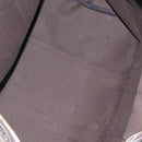 GUCCI GG Supreme Tote Bag PVC Brown Gold 201482 Auth ki5870A-11