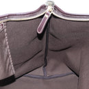 GUCCI GG Supreme Tote Bag PVC Brown Gold 201482 Auth ki5870A-21