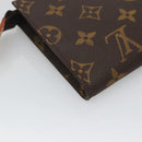 LOUIS VUITTON Monogram Bucket PM Accessory Pouch LV Auth ki5873-11