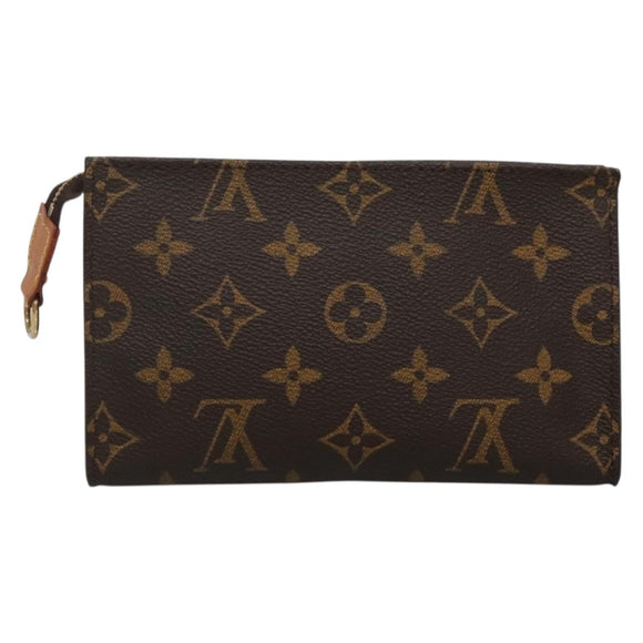 LOUIS VUITTON Monogram Bucket PM Accessory Pouch LV Auth ki5873
