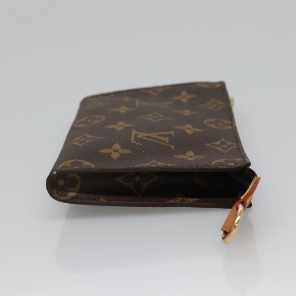 LOUIS VUITTON Monogram Bucket PM Accessory Pouch LV Auth ki5873