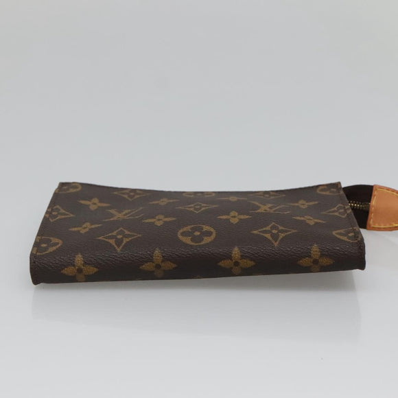 LOUIS VUITTON Monogram Bucket PM Accessory Pouch LV Auth ki5873