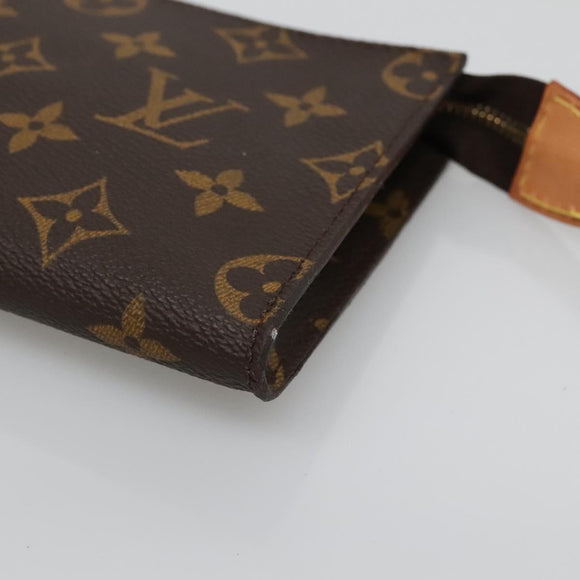 LOUIS VUITTON Monogram Bucket PM Accessory Pouch LV Auth ki5873