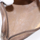 GUCCI GG Supreme Web Sherry Line Clutch Bag PVC Beige Red 89 01 012 Auth ki5874-14