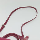 PRADA Tote Bag Nylon 2way Pink Silver Auth ki5875-10