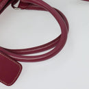 PRADA Tote Bag Nylon 2way Pink Silver Auth ki5875-7