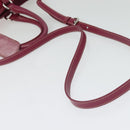 PRADA Tote Bag Nylon 2way Pink Silver Auth ki5875-9