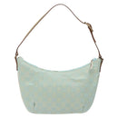 GUCCI GG Canvas Accessory Pouch Light Blue Gold 005 0813 Auth ki5876-2