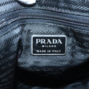 PRADA Hand Bag Nylon Purple Silver Auth ki5886-18