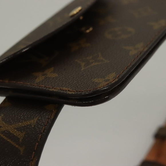 LOUIS VUITTON Monogram Ceinture Pochette Solo Waist bag M6948W LV Auth ki5888