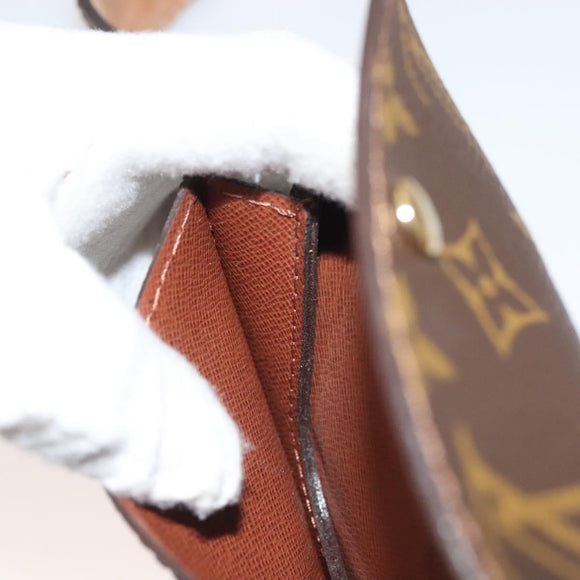 LOUIS VUITTON Monogram Ceinture Pochette Solo Waist bag M6948W LV Auth ki5888