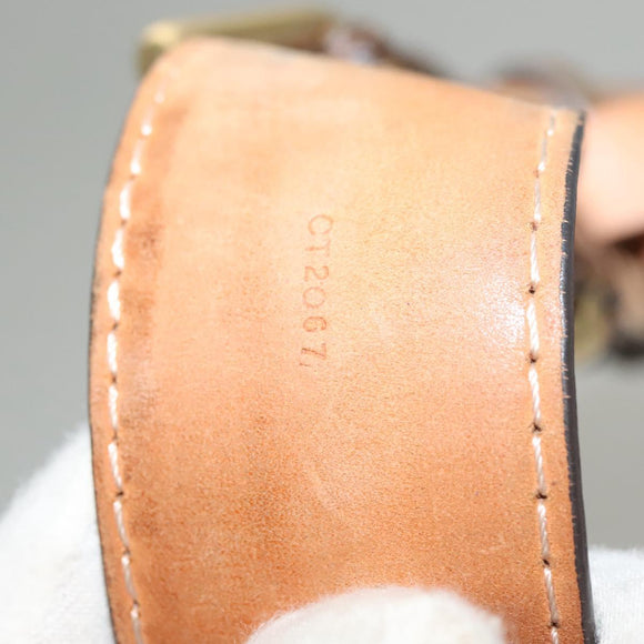 LOUIS VUITTON Monogram Ceinture Pochette Solo Waist bag M6948W LV Auth ki5888