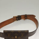 LOUIS VUITTON Monogram Ceinture Pochette Solo Waist bag M6948W LV Auth ki5888-8