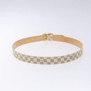 LOUIS VUITTON Damier Azur Ceinture Mini Belt 34.3"" M9782 LV Auth ki5889-2