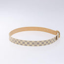 LOUIS VUITTON Damier Azur Ceinture Mini Belt 34.3"" M9782 LV Auth ki5889-4