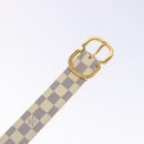 LOUIS VUITTON Damier Azur Ceinture Mini Belt 34.3"" M9782 LV Auth ki5889-6