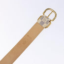 LOUIS VUITTON Damier Azur Ceinture Mini Belt 34.3"" M9782 LV Auth ki5889-7