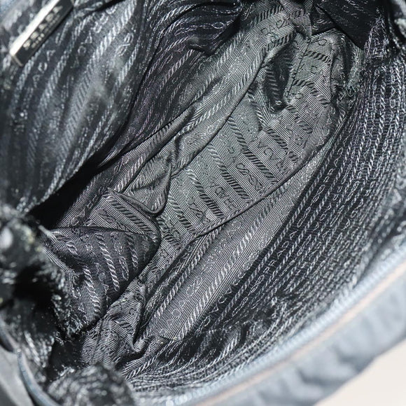 PRADA Tote Bag Nylon 4Set White Khaki black Auth ki5890