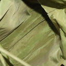 PRADA Tote Bag Nylon 4Set White Khaki black Auth ki5890-6