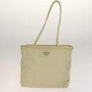 PRADA Tote Bag Nylon 4Set White Khaki black Auth ki5890-7