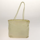 PRADA Tote Bag Nylon 4Set White Khaki black Auth ki5890-8