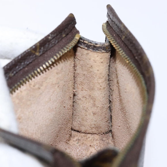 LOUIS VUITTON Monogram Poche Toilette 15 Pouch M47546 LV Auth ki5892