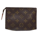 LOUIS VUITTON Monogram Poche Toilette 15 Pouch M47546 LV Auth ki5892-2