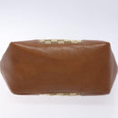 GUCCI GG Canvas Hand Bag Beige Gold 353119 Auth ki5893-5