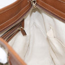 GUCCI GG Canvas Hand Bag Beige Gold 353119 Auth ki5893-20