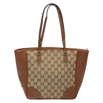 GUCCI GG Canvas Hand Bag Beige Gold 353119 Auth ki5893 - 0