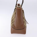 GUCCI GG Canvas Hand Bag Beige Gold 353119 Auth ki5893-4