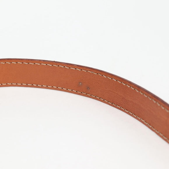 CELINE Macadam Canvas Hand Bag PVC Leather 2way Brown Gold Auth ki5899