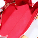 LOUIS VUITTON Monogram Vernis Reade PM Hand Bag Red Rouge M91088 LV Auth ki5902-11