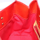 LOUIS VUITTON Monogram Vernis Reade PM Hand Bag Red Rouge M91088 LV Auth ki5902-20